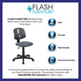 thumbnail image 4 of Flash Fundamentals Mid-Back Mesh Swivel Task Office Chair, Assorted Colors, 4 of 15