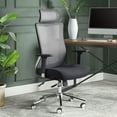 thumbnail image 1 of Wellness by Design Ergonomic Mesh Back Office Chair with Headrest, Assorted Colors, 1 of 12