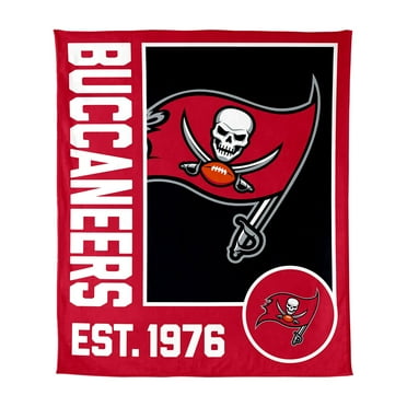 Logo Brands Tampa Bay Buccaneers 60"x70" Super Plush Blanket