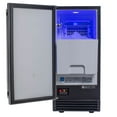 thumbnail image 5 of Maxx Ice Freestanding Icemaker with Drain Pump, Stainless Steel and Black (65 lbs.), 5 of 9