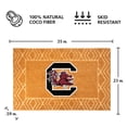 thumbnail image 3 of Logo Brands South Carolina Gamecocks Coir Outdoor Mat, 3 of 3