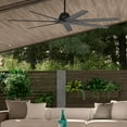 thumbnail image 1 of Hunter Downtown ENERGY STAR® Damp Rated Ceiling Fan and Wall Control - 72" & 60" Assorted Colors, 1 of 19