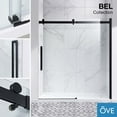 thumbnail image 5 of OVE Decors Bel 70-3/16 - 72-3/16"W x 78-3/4"H Frameless Soft-Close Sliding Shower Door with Clear Glass, 5 of 12
