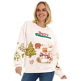 thumbnail image 2 of Women's Character Winter Scene Sweatshirt, 2 of 10