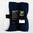 thumbnail image 4 of Officially Licensed NCAA Cloud Throw Blanket with Sherpa Back, 60" x 70", 4 of 4