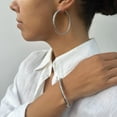 thumbnail image 8 of Italian Twisted Bangle in Sterling Silver, 8 of 8
