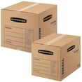 thumbnail image 4 of Bankers Box SmoothMove Basic Medium Moving Boxes, Kraft/Black 18 x 18 x 16, 20ct., 4 of 6