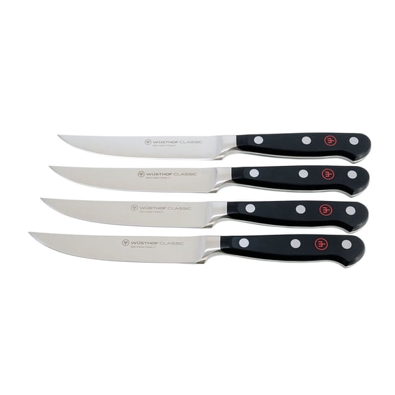 WÜSTHOF Classic 4-Piece Steak Knife Set