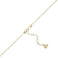 thumbnail image 4 of Disney 0.19 CT. T.W. Diamond Minnie Mouse Necklace in 14K Gold, 4 of 5