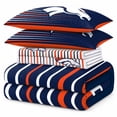 thumbnail image 2 of Logo Brands Denver Broncos Queen Bed-In-A-Bag Set, 2 of 5