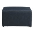 thumbnail image 6 of Studio Living Hailey Storage Ottoman in Brown Faux Leather, 6 of 8