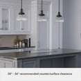 thumbnail image 6 of Hunter Cypress Grove with Clear Holophane Glass 1 Light Pendant Ceiling Light Fixture, 6 of 8