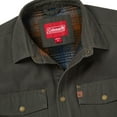 thumbnail image 5 of Coleman Men's Fleece Lined Canvas Shirt Jacket, 5 of 7