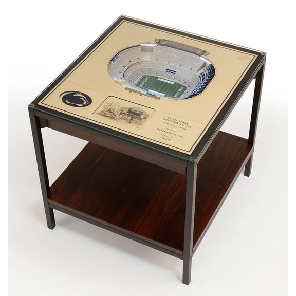 YouTheFan Penn State Nittany Lions Lighted Stadium End Table