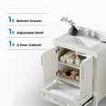 thumbnail image 7 of OVE Decors Kansas 30" W x 19" D Freestanding Bathroom Vanity With Sink, 7 of 25