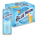 thumbnail image 1 of Blue Moon Light Sky Citrus Wheat Ale Beer, 12 fl. oz. can, 12 pk., 1 of 5