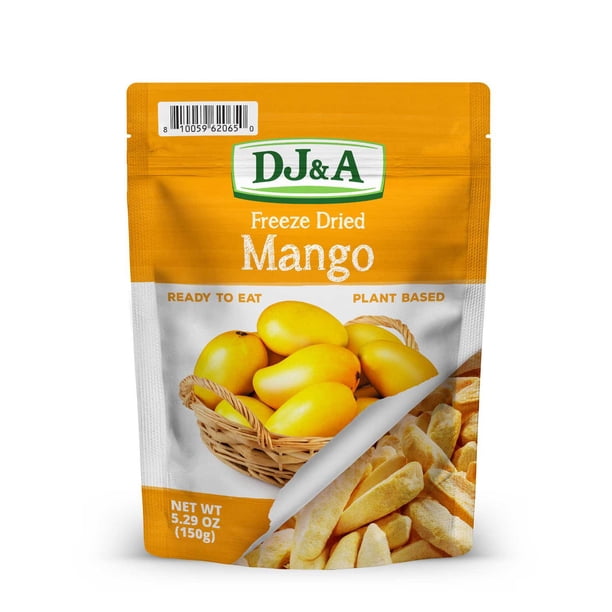 DJ&A Freeze Dried Mango, 5.29 oz. - Samsclub.com