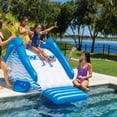 thumbnail image 1 of WOW Sports Cascade Inflatable Pool Slide with Sprinkler, Choose Color, 1 of 5