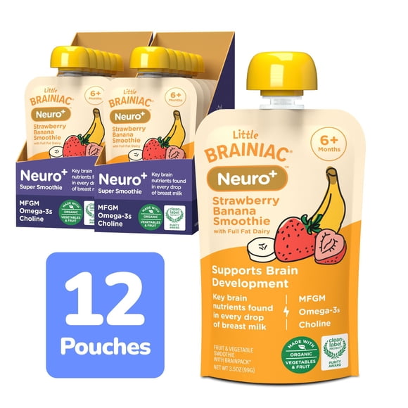 Little Brainiac Neuro+ Smoothie, Choose Flavor