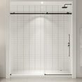 thumbnail image 2 of OVE Decors Selby 67-1/2"-72"W x 74"H Frameless Sliding Shower Door with Clear Glass, 2 of 9