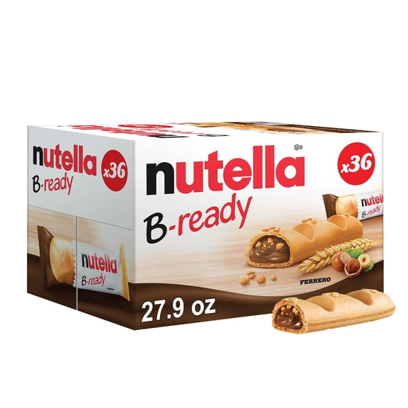 Nutella B-Ready Crispy Wafers, 0.7 oz., 36ct