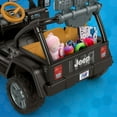 thumbnail image 4 of Power Wheels Jeep Wrangler 12-Volt Ride-On, 4 of 11
