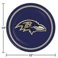 thumbnail image 2 of NFL Round Paper Plates, 10", 85 ct., Choose Your Team, 2 of 8