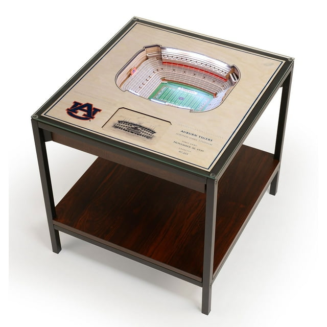 YouTheFan NCAA 25-Layer Stadium View Lighted End Table
