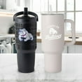 thumbnail image 2 of Logo Brands Tougaloo Bulldogs Stainless Steel Tumbler Set, 2 of 7