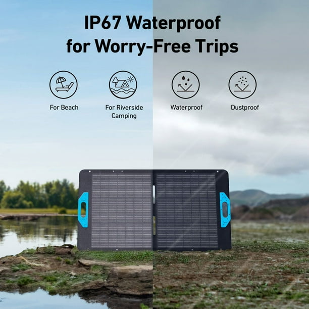 500 Watt Anker SOLIX 536 Portable Power Station with 100 Watts