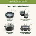 thumbnail image 4 of GreenPan Valencia 11-Piece Ceramic Nonstick Cookware Set, 4 of 11