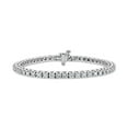 thumbnail image 1 of Round Cut Diamond Tennis Bracelet in 14K Gold, 1 of 2