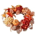 thumbnail image 4 of Member's Mark 26" Harvest Wreath, Dahlia/Pumpkin, 4 of 6