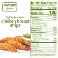 thumbnail image 2 of Nature Raised Farms Fully Cooked Lightly Breaded Chicken Breast Strips, Frozen, 2.5 lbs., 2 of 10