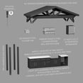 thumbnail image 20 of Range Covered Linear Outdoor Kitchen w/ Grill & Refrigerator, 20 of 21