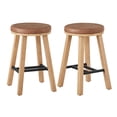 thumbnail image 2 of Bower Home Upholstered Counter or Bar Stool, 2-Pack, 2 of 7