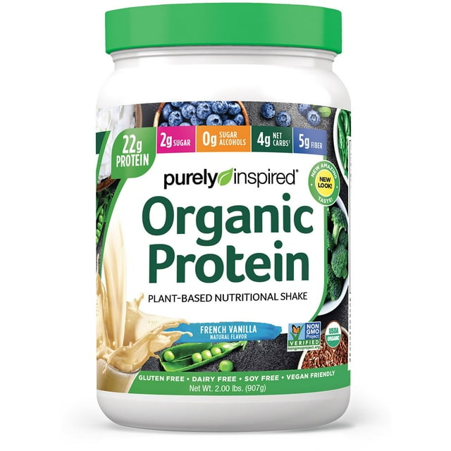 Purely Inspired Organic Protein Powder 100% Plant-Based, French Vanilla