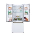 thumbnail image 6 of Hamilton Beach 17.7 Cu. Ft. French Door Refrigerator, Frost-Free, White with Brushed Gold Handles, 6 of 14