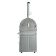 thumbnail image 3 of Thor Kitchen 4-Piece Modular Outdoor Kitchen Island with Liquid Propane BBQ, Wood fuel Pizza Oven, Sink & 3-Drawer Cabinet, 3 of 9