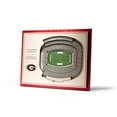 thumbnail image 1 of YouTheFan Georgia Bulldogs 17"x13" 3D 5 Layer Stadium View Wall Art, 1 of 5