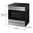 thumbnail image 4 of Samsung Bespoke  6.3 cu. ft. Slide-In Induction Range w/ Smart Oven Camera, 4 of 9