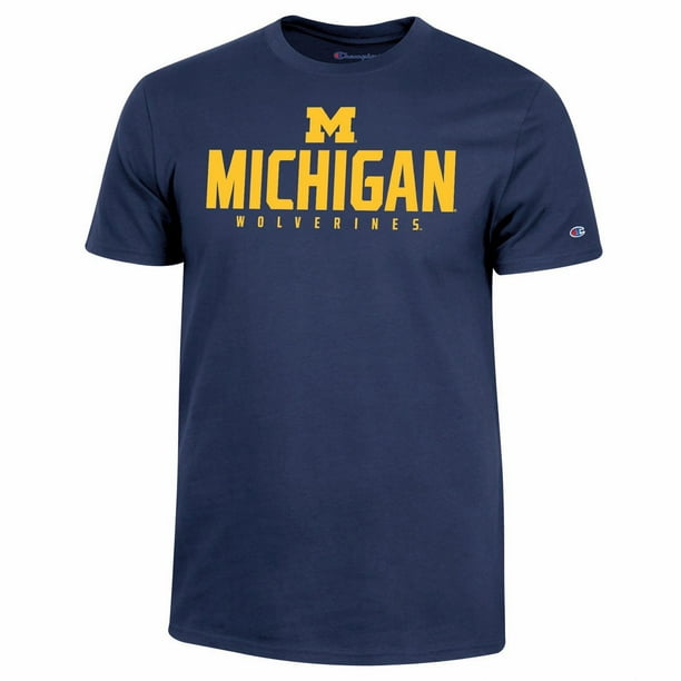 Champion Michigan Wolverines Adult Short Sleeve T-Shirt