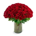 thumbnail interactive-video image 1 of Member's Mark Rose Vase Arrangement, 100 stems, choose color, 1 of 8