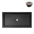 thumbnail image 8 of Streamline 60 in. x 36 in. Alcove Acrylic Shower Base With Left, Center or Right Drain / Glossy Black or White, 8 of 9