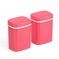 thumbnail image 2 of Nine Stars 3.2-Gallon Motion Sensor Trash Can, Assorted Colors 2-Pack, 2 of 4