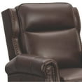 thumbnail image 7 of Pollenza Leather Pushback Recliner Chair, 7 of 8