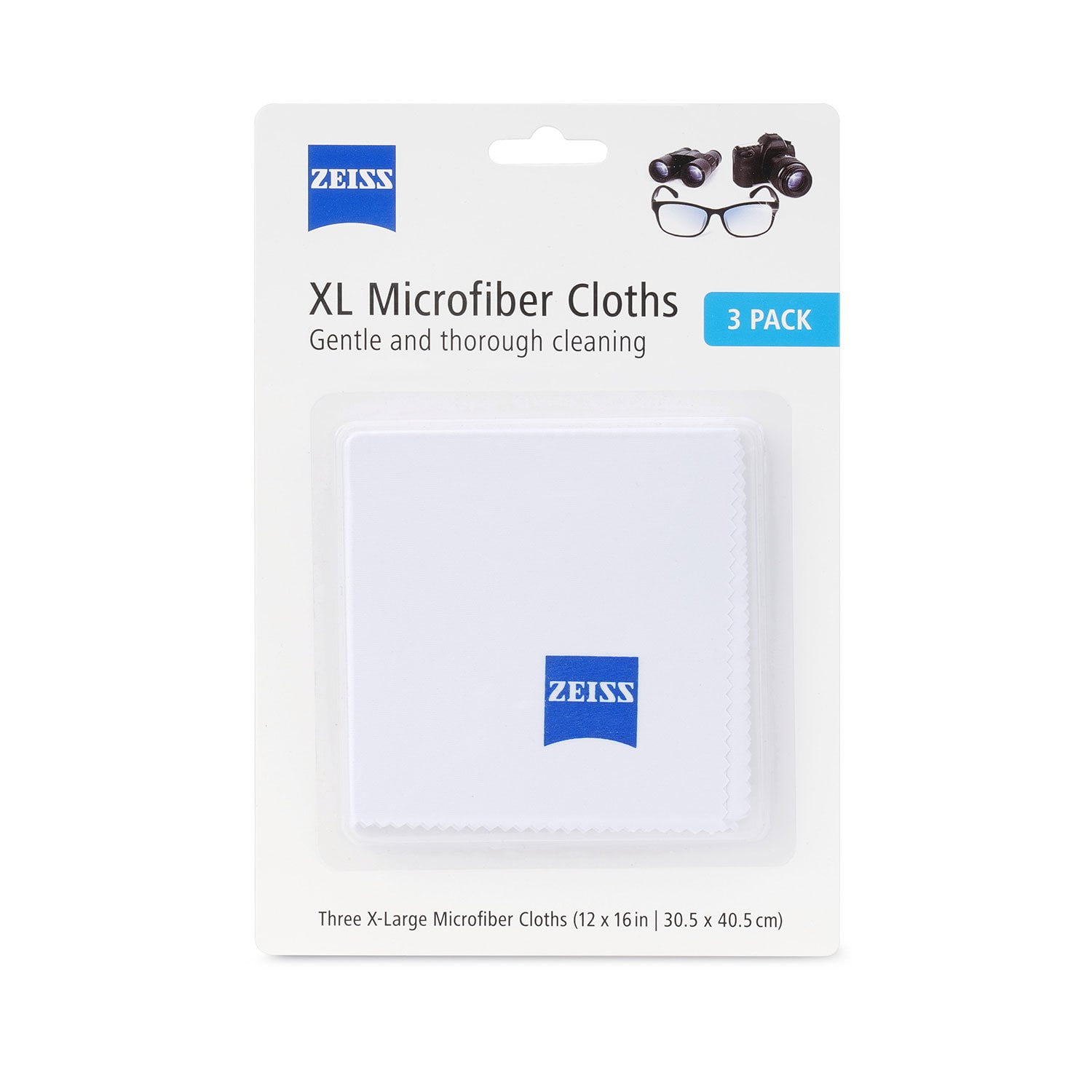 ZEISS Jumbo Microfiber Cleaning Cloths, 3 pk. - Samsclub.com