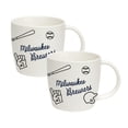 thumbnail image 1 of Logo Brands Milwaukee Brewers 18oz Playmaker Mug Bundle, 1 of 5