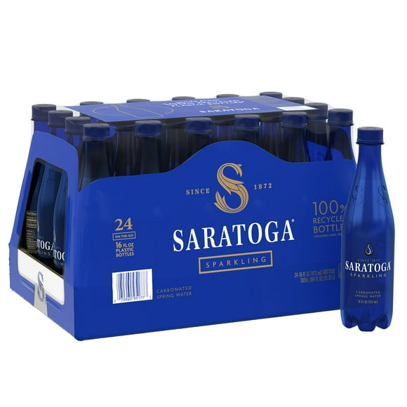 Saratoga Sparkling Spring Water 16 fl. oz., 24 pk.