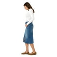 thumbnail image 3 of Edited by Hunter McGrady Women's Denim Midi Skirt, 3 of 11
